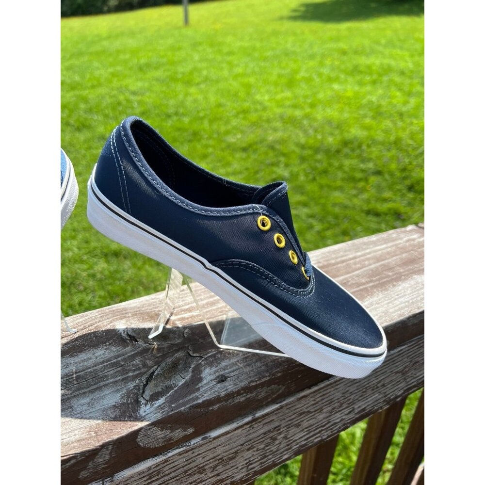 Vans Era SB Men's / Women's Blue & Gold Skateboard Shoes Size Men 5 Women 6.5 - Picture 2 of 6